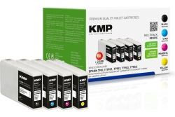 KMP Patrone Epson T7901-T7904 Multip. 2700-3000 S. E220YX...