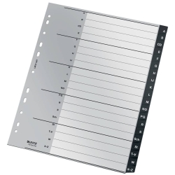 1207 Ordnerregister Recycle - A-Z, A4 extra breit, PP, 20...