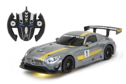 Jamara RC Auto Mercedes GT3 AMG Ohne Akku/grau 6+