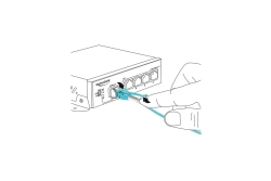 DELOCK Kabel LWL LC > LC Multimode OM3 Uniboot 1m