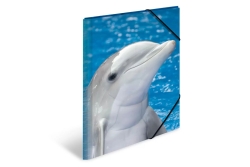 HERMA Sammelmappe A3 Delfin Polypropylen