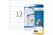 HERMA Folien-Etiketten A4 97x42.3mm weiß ablösbar 240St.