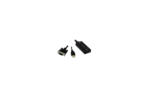 Logilink Konverter VGA m. Audio zu HDMI konform m.High Spee