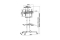 Equip Bodenstandhalter 37-70/1TFT 50kg Multifunkt. sw lite Retail
