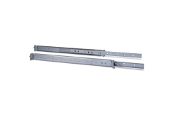 Inter-Tech 18 Teleskopschienensatz 1U 455 mm Silber