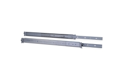 Inter-Tech 19 Teleskopschienensatz 2U 455 mm Silber