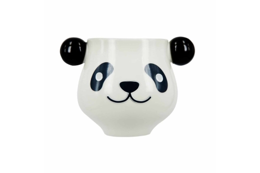 ThumbsUp! Tasse Panda Farbwechsel 400ml weiß/schwarz
