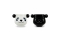 ThumbsUp! Tasse Panda Farbwechsel 400ml weiß/schwarz