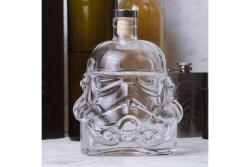 ThumbsUp! Karaffe Stormtrooper Glas 750ml Korken transparent
