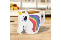 ThumbsUp! Tasse Unicorn Farbwechsel 300ml weiß