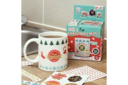 ThumbsUp! Tasse Make a Christmas Mug Stick 350ml weiß