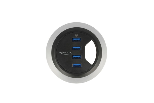 DELOCK USB-HUB 4-Port USB3.0 Tischeinbau