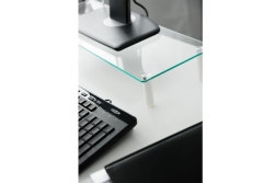DIGITUS MLS Monitorerhöhung 0-32 Glas Max.20KG
