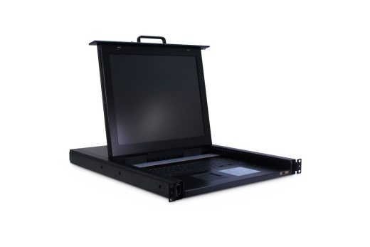 Inter-Tech 48.3cm KVM Konsole 1708 LED (17) schwarz
