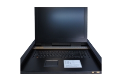 Inter-Tech 48.3cm KVM Konsole 1708 LED (17) schwarz