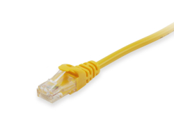 Equip Patchkabel Cat6 U/UTP 2xRJ45 10.00m gelb PVC Polybeutel