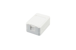 Equip Aufputzdose 1-Port Keystone ungeschirmt weiß...
