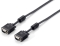 Equip VGA Kabel 1920x1080/60Hz Ferrit St/St 1.00m schwarz Polybeutel