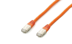Equip Patchkabel Cat6A Plat.S/FTP 2xRJ45 2.00m orange...
