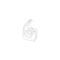 Handabroller Easy Cut® - 10 m x 19 mm, transparent