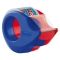 Handabroller Mini - 10 m : 19 mm, rot-blau