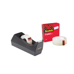 Tischabroller Sparset C38 - inkl. 1 Rolle Crystal Clear...