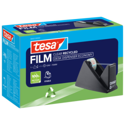 Tischabroller Easy Cut® Economy - Sparpack, für Rollen bis 33 m x 19 mm, gefüllt, schwarz