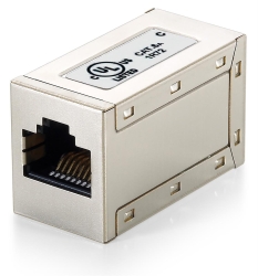 Equip Inline-Koppler Cat6a RJ45 8P8C geschirmt 500MHz...