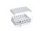 Equip Aufputzdose 12-Port Keystone ungeschirmt weiß Polybeutel