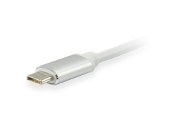 Equip Adapter USB-C->DVI-I(24+5) St/Bu 2K/ 60Hz 0.15m PVC