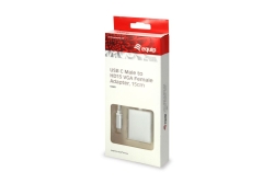 Equip Adapter USB-C->VGA HD15 1920x1080/ 60Hz 0.15m PVC