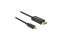 DELOCK USB Kabel C -> DP 4K 60Hz St/St 1.00m