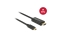 DELOCK USB Kabel C -> HDMI-A 4K 60Hz St/St 3.00m sw