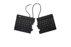R-Go Tastatur Split Break DE-Layout verkabelt schwarz