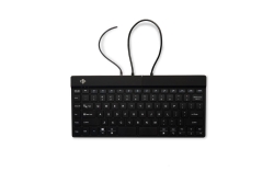 R-Go Tastatur Split Break US-Layout verkabelt schwarz
