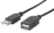 MANHATTAN USB 2.0 Verlängerungskabel 1m A-Stecker/A-Buchse