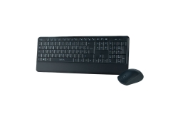 Logilink Tastatur Maus Kombination Funk 2.4 GHz schwarz