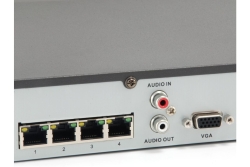 LevelOne Netzwerk Videorekorder 4-Kanal/ 1xHDD/ 8MP/GEMINI