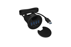 Hub 4-Port IcyBox USB 3.0 IB-HUB1403 rd. Tisch-Hub retail