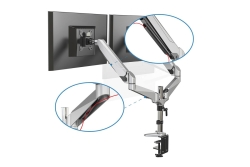 DIGITUS TIS 15-32 2TFT 2Gelenke silber Max.8KG Gasfeder