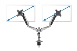 DIGITUS TIS 15-32 2TFT 2Gelenke silber Max.8KG Gasfeder