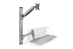 DIGITUS WAH 17-27 1TFT 2Gelenke silber Max. 6KG