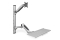 DIGITUS WAH 17-27 1TFT 2Gelenke silber Max. 6KG