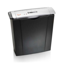 Peach Aktenvernichter Streifenschnitt PS400-02 8L schwarz