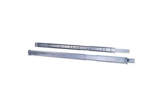 Inter-Tech 26 Teleskopschienensatz 1U 650 mm Silber