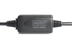 DIGITUS USB 2.0 Verlängerungskabel Aktiv Typ A -A 10m schwar
