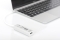 DIGITUS USB-C-Hub 3-Port 2.0->3xA2.0 1xReader in.Kabel weiß