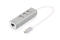 DIGITUS USB Adapter USB2.0/C -> RJ45 Ethernet+3-Port-Hub wei