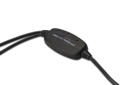 DIGITUS USB 2.0 Anschlusskabel 2.0 -2x RS232-Kabel 1.5m, sw