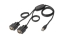 DIGITUS USB 2.0 Anschlusskabel 2.0 -2x RS232-Kabel 1.5m, sw
